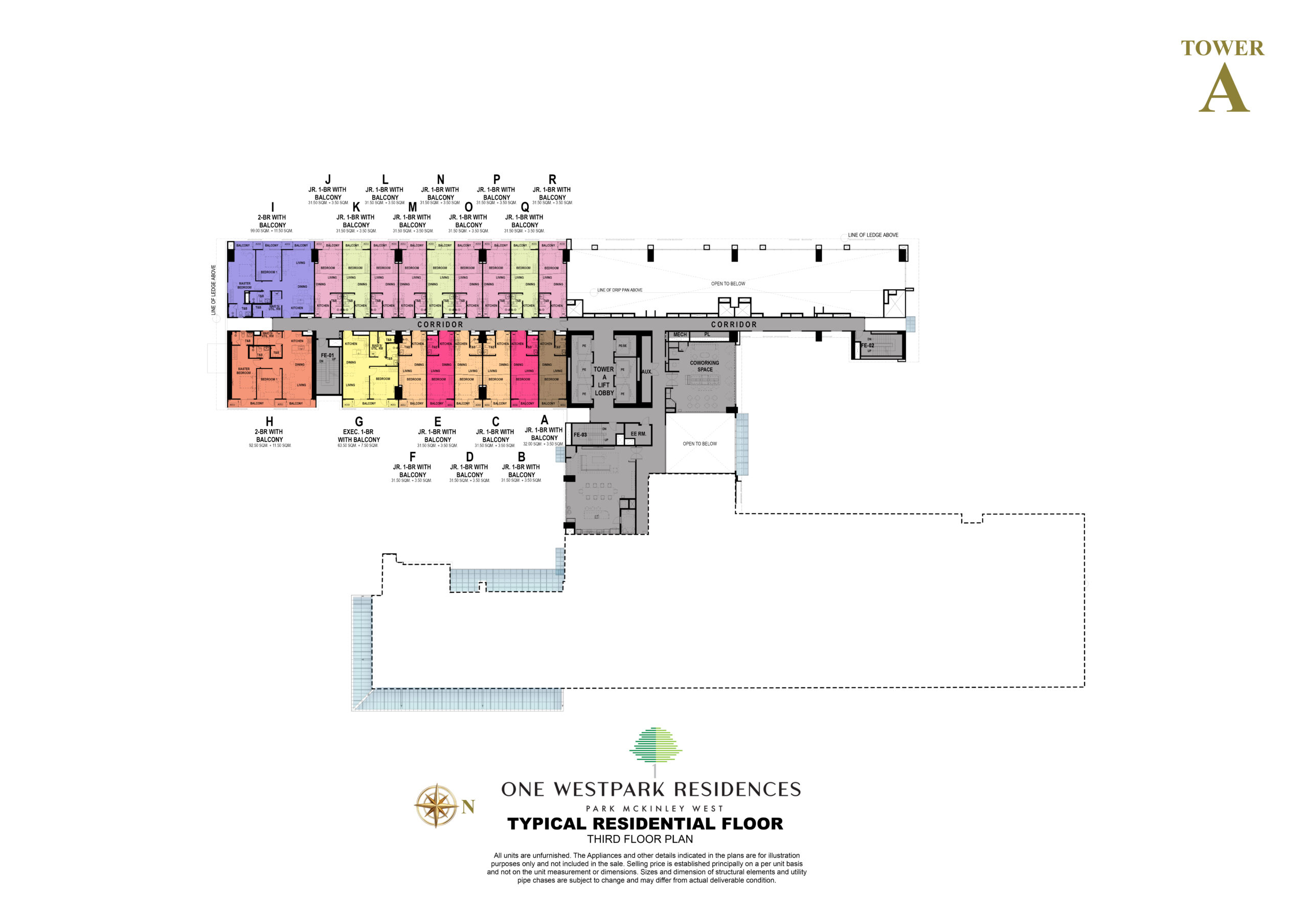 THIRD FLOOR PLAN_TOWER A (1)